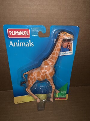 Vintage 1993 Playskool Animals Giraffe Moc Sealed