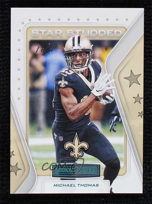 2019 Panini Rookies & Stars Star Studded Platinum 1/1 Michael Thomas #SS-MT n1u