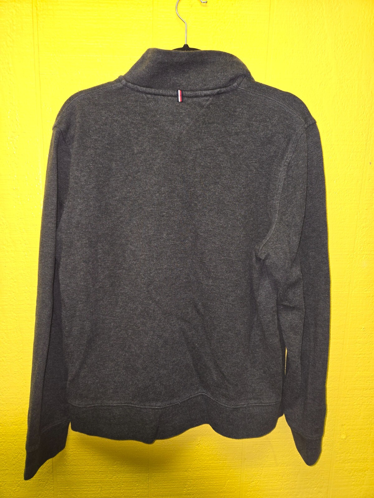 Van Hausen flex 1/4 zip algadon/polyester long sleeve sweater/jacket Gray XXL image 4