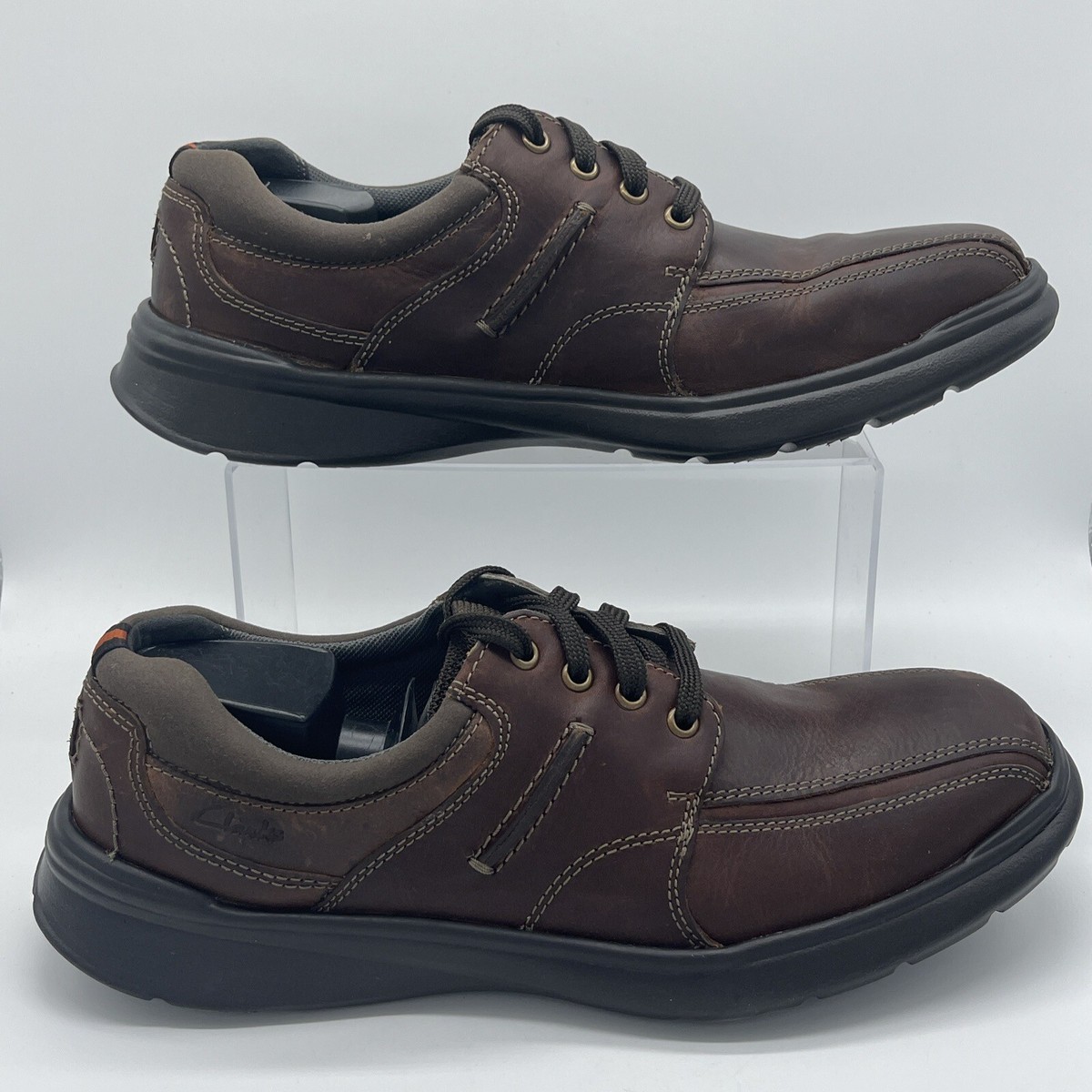 Clarks Cotrell Walk Oxford in Tobacco Leather (26119616 