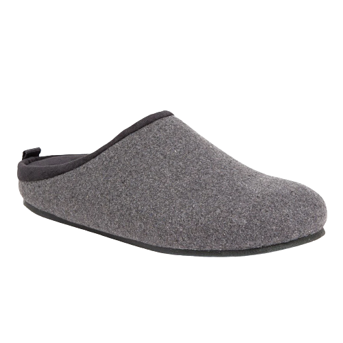 Deer Stags Slipperooz Unbound Mule Slippers Mens 11M Grey Felt Slip On Shoes NWB Deer Stags Men main image 2