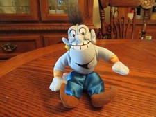 DISNEY BLUE "GENIE" FROM ALADDIN MOVIE 8" MINI BEAN BAG PLUSH TOY