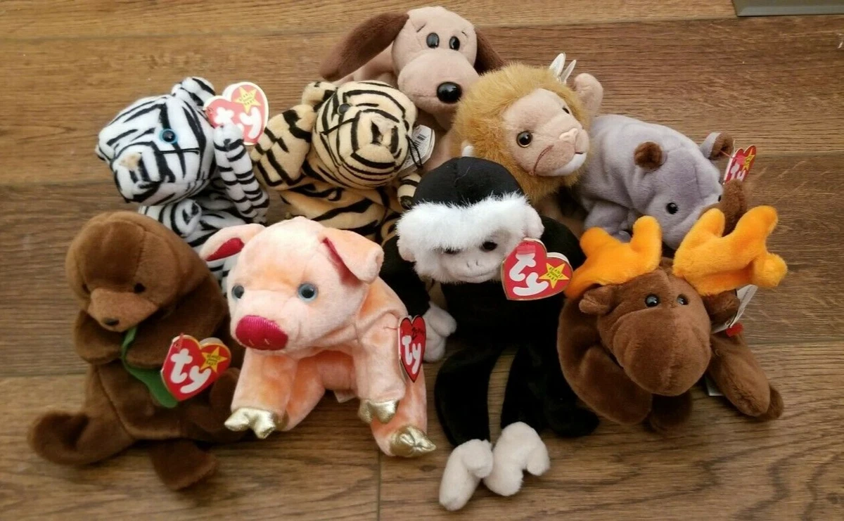 Original 9 beanie babies cheap ebay