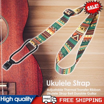Band Ukulele Schultergurt Ersatz Druck Musikinstrument Zubehör