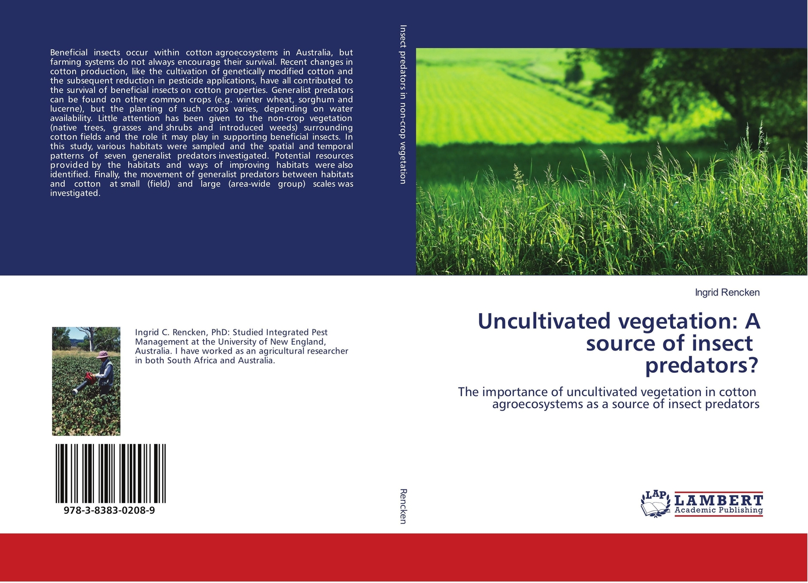 Ingrid Rencken | Uncultivated Vegetation: A Source Of Insect