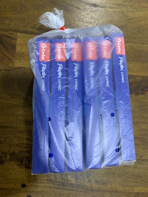 6 - Playtex O Cedar Living Reusable Cleaning Gloves w/ Drip Catch Cuff - Medium