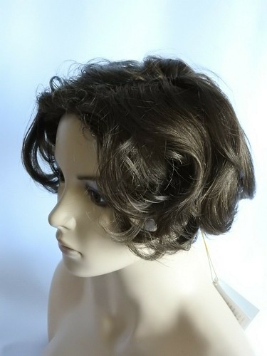 NEW YAFFA WIGS HUMAN HAIR BLEND LE MODEL SPORT color 10/7 MADE IN KOREA