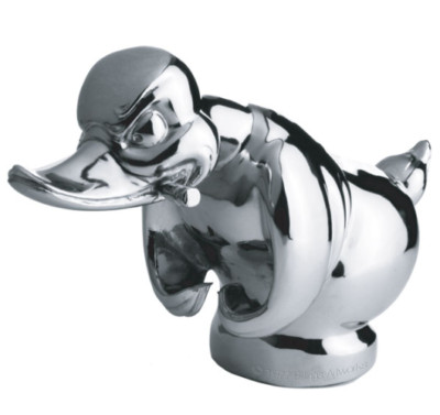 CRD001 - Chrome Convoy Rubber Duck Hood Ornament