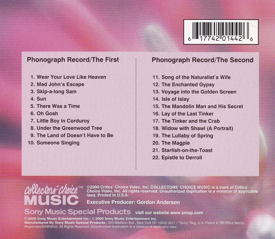 DONOVAN - CD - a gift from a flower to a garden - Bild 2 von 2