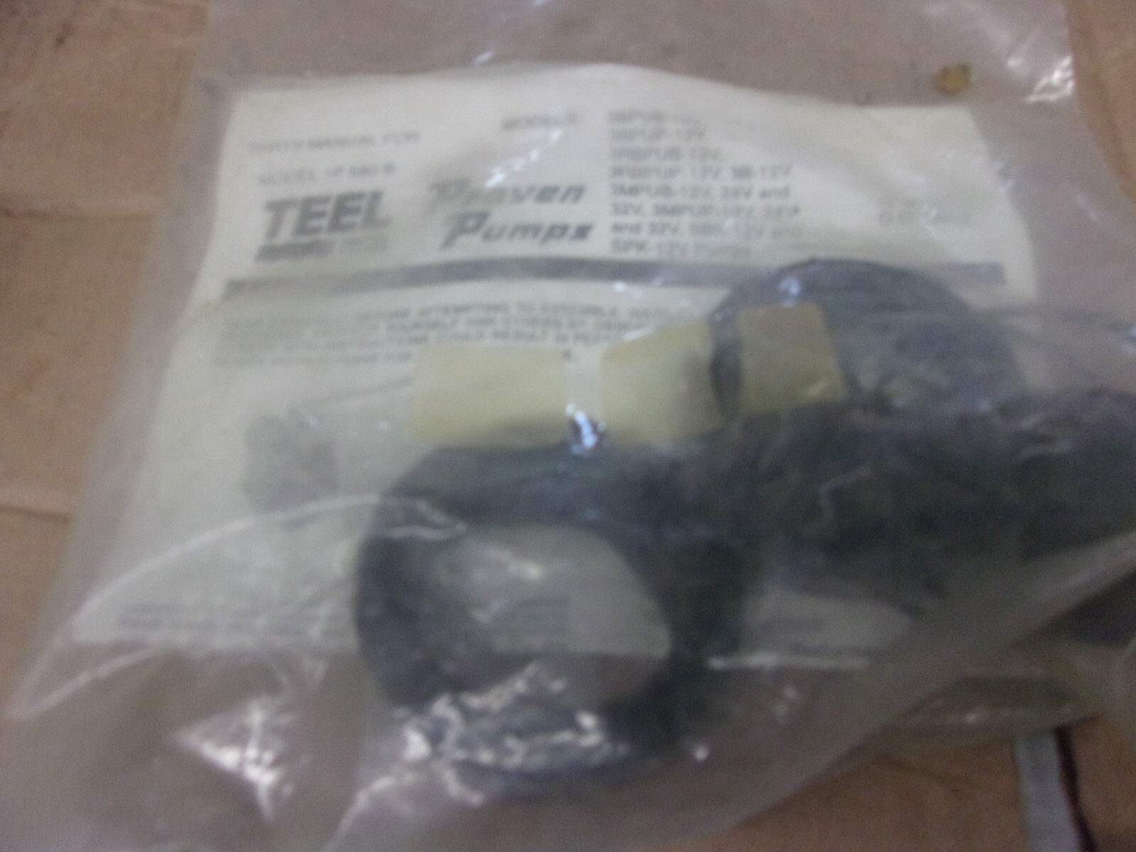 TEEL REBUILT KIT FOR 1P 580 B TEEL PUMPS