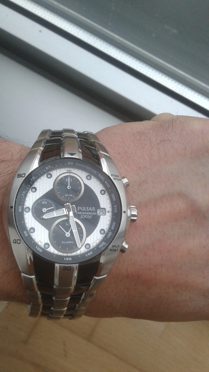 Pulsar Seiko 7T62-X147 CHRONOGRAPH ALARM VINTAGE COLLECTION