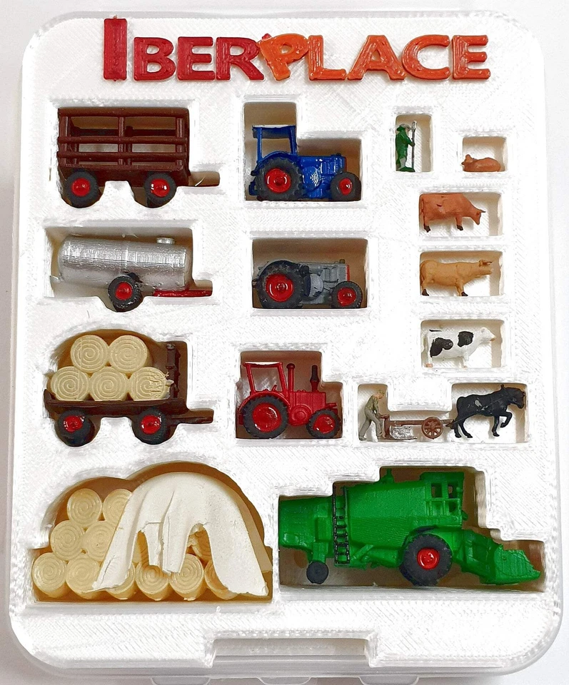 1:220 échelle Z Iberplace 10014 Agriculture Super-Set modélisation ferroviair... - Photo 3/4
