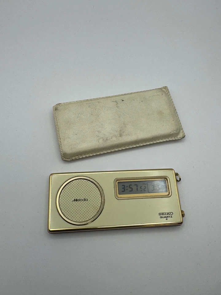 SEIKO Wecker Reise Uhr Vintage Melodia Made in Japan