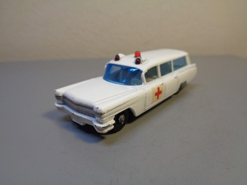 MATCHBOX LESNEY No 54B VINTAGE S&S CADILLAC AMBULANCE NMINT CONDITION