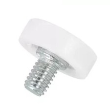 8Pcs 22mm Drawer Rollers Plastic Drawer Pulley Replacement Wheels Bearing