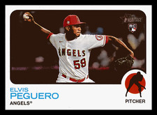 2022 Topps Heritage Elvis Peguero High Number RC Rookie #554 NM-MINT