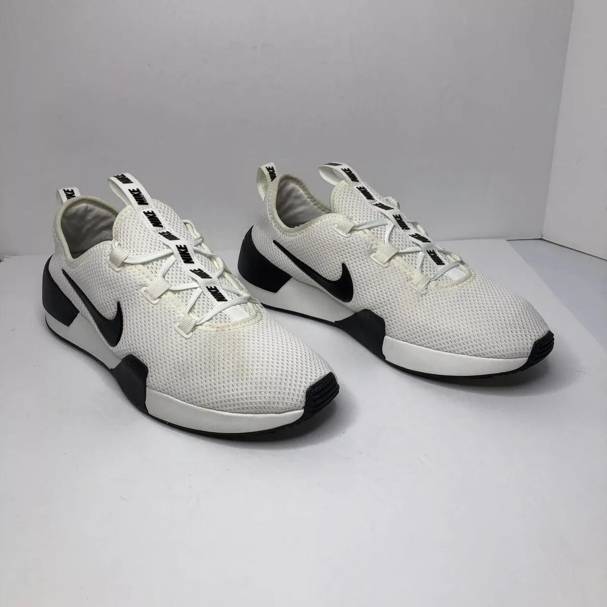 Nike Ashin Modern Women's Size 9.5 Running White Black AJ8799-100 Sneakers | eBay