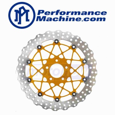 Performance Machine Front Left Dominator 13in. Two-Piece Brake Rotor for tu