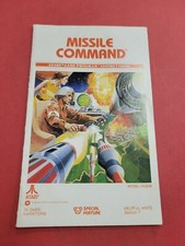 Atari Missile Command 1981 Instruction Booklet Only