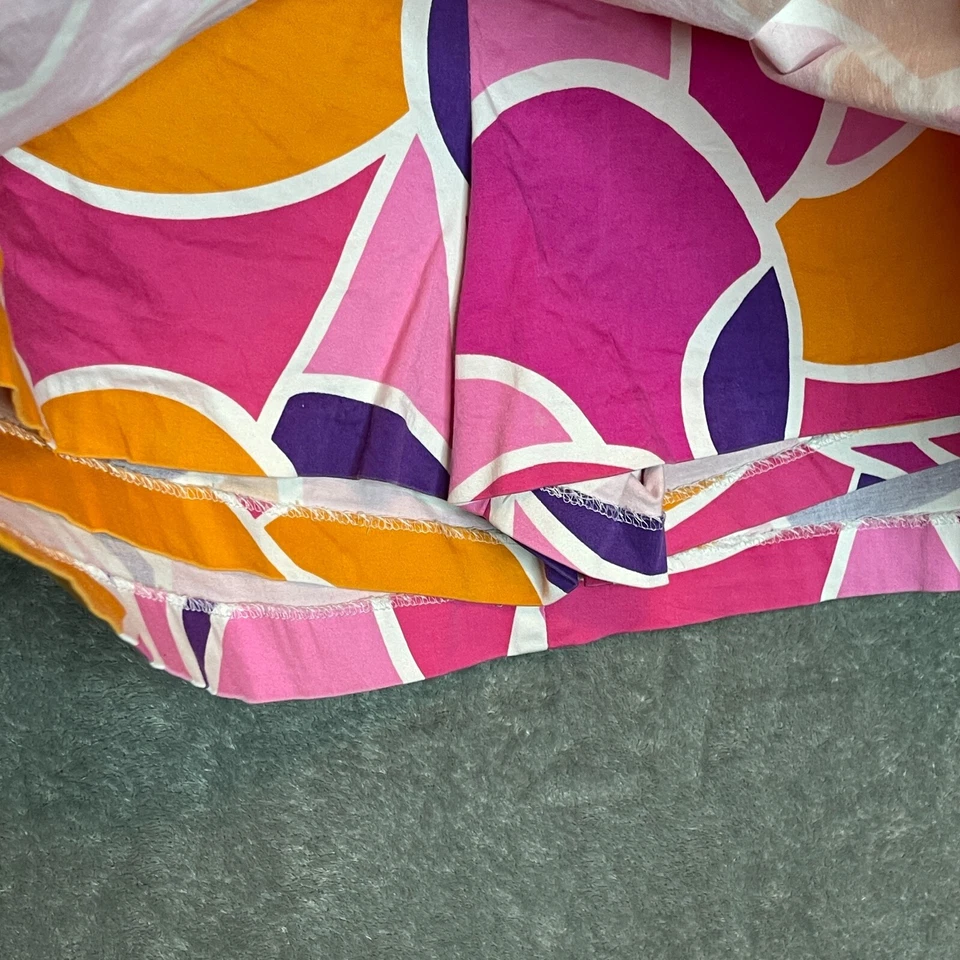 Willi Smith Mujer Colorido Loco Geométrico Retro Años 70 Jackie Burkhart Skort 6 Foto 4 de 4