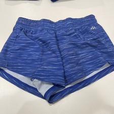 DSG Girls Stride Short Violet Blaze Spacedye M