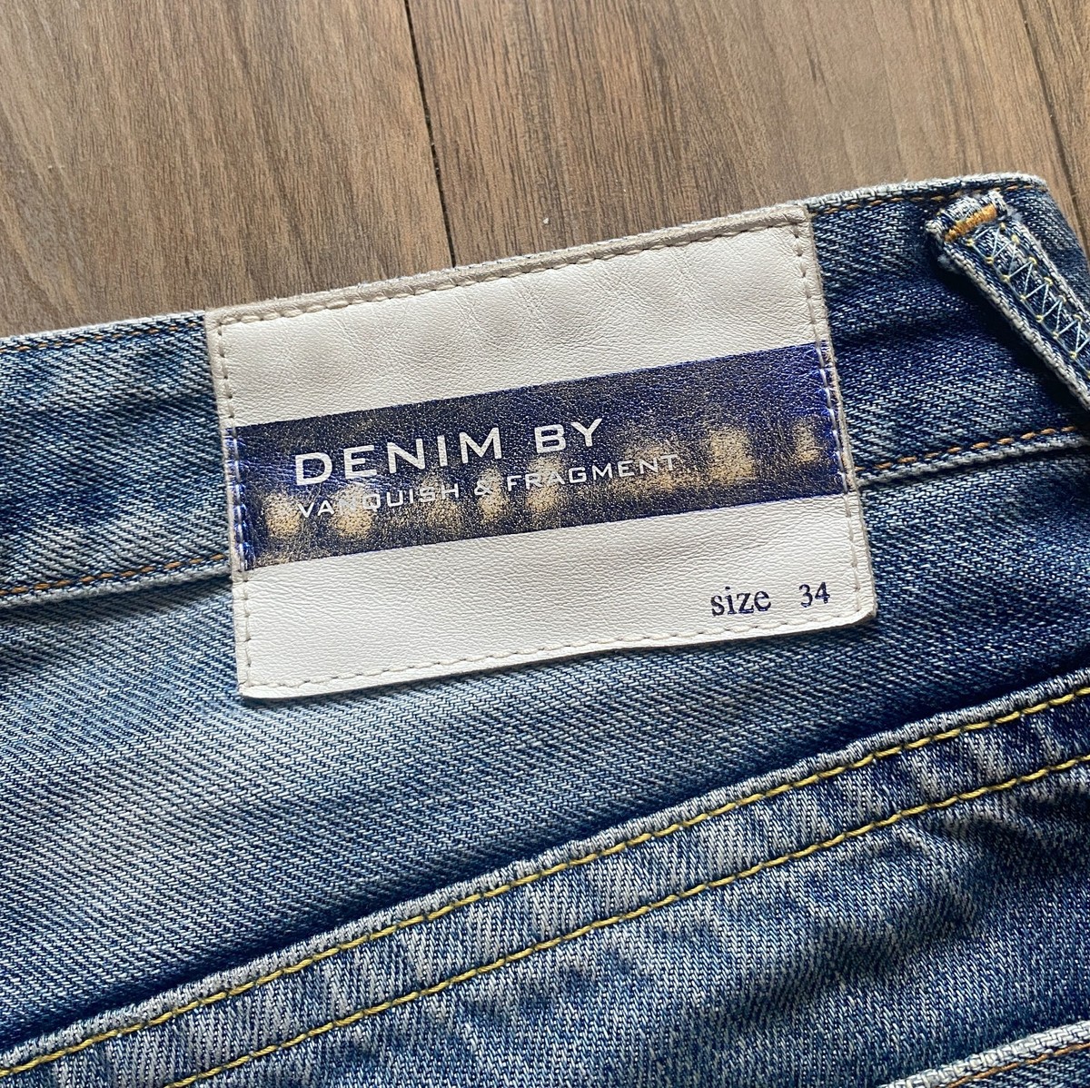 Fragment Design x Vanquish Distressed Light Blue Denim | eBay Fragment Design x Vanquish Distressed Light Blue Denim | eBay