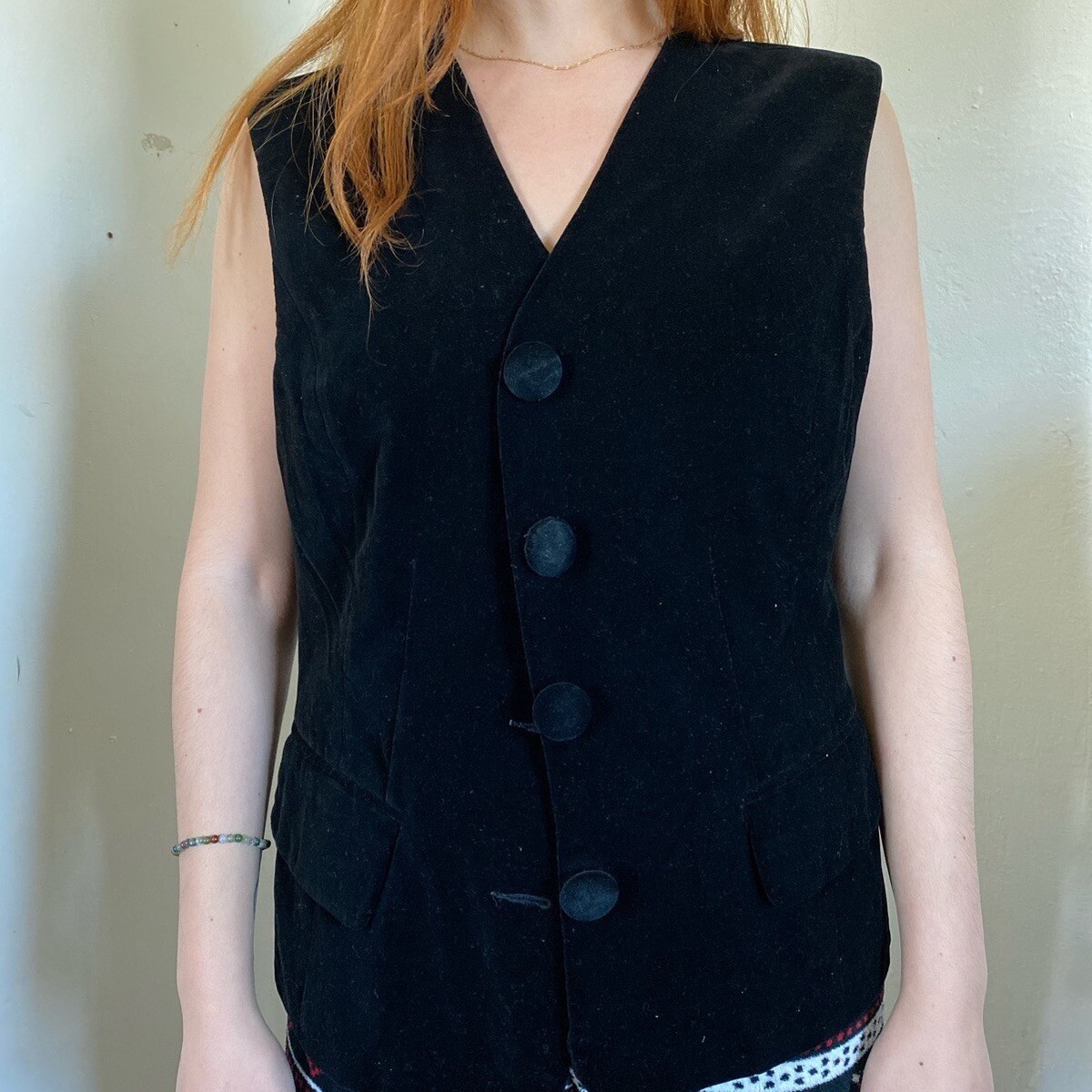 Black Vintage H&M Hermès Collection Velvet Oversized Buttons Black Vintage H&M Hermès Collection Velvet Oversized Buttons