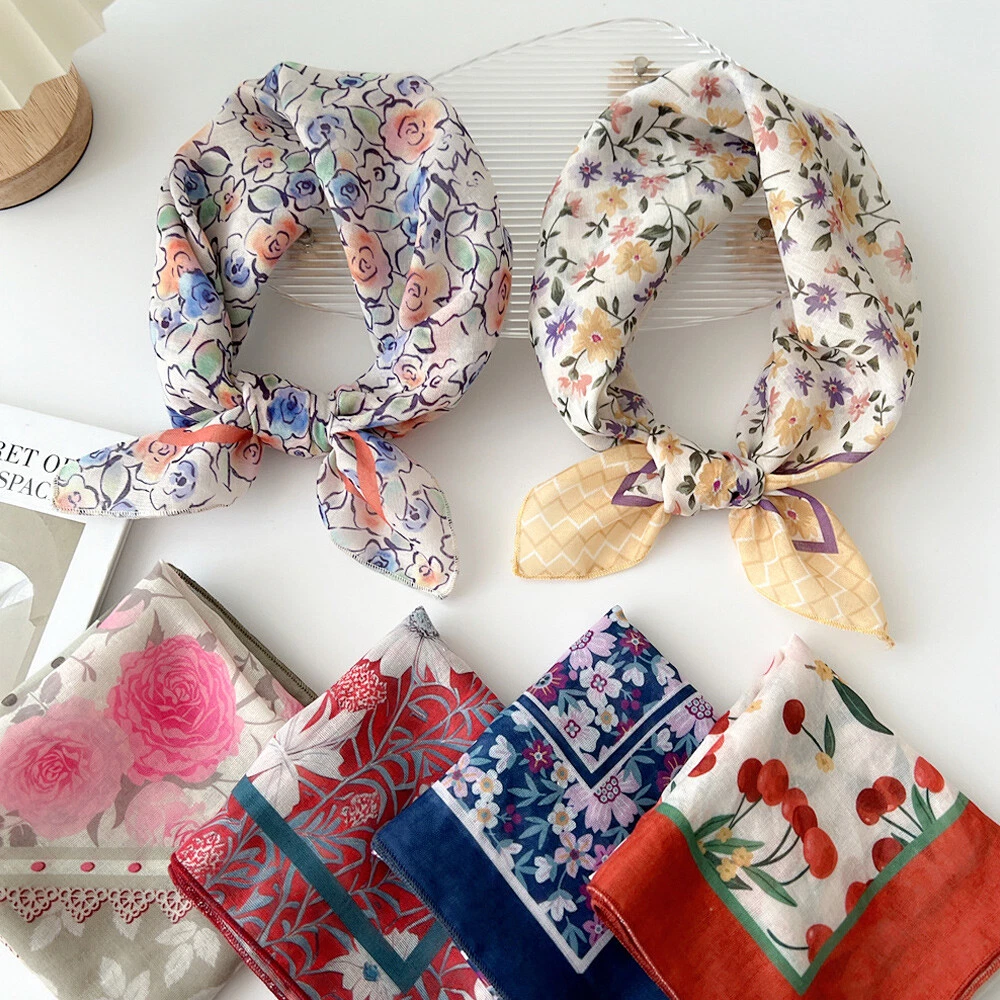 Linen square scarf new arrivals