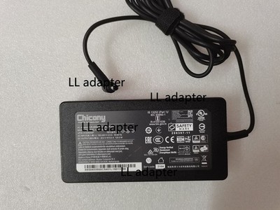 Slim Original Chicony 120W 20V 6A for MSI GV15 Thin 11SCV 11SC Laptop AC Adapter