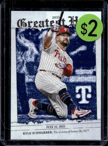 2026 Topps Series 1 Kyle Schwarber Base (RAW)