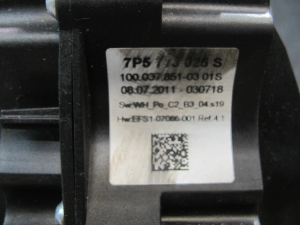 2011-2018 PORSCHE CAYENNE 958 AUTOMATIC TRANSMISSION FLOOR GEAR SHIFTER W/ CABLE - Image 3 of 4