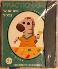 Fraction Game Learning Toys Children's Necessities Age 3 Score Learning Book
