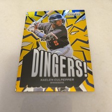 2025 Panini Prizm- Dingers- Kaelen Culpepper 16 Minnesota Twins