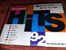 Greatest Hits 92 Vintage Double Audio Cassette Album - Telstar/1992