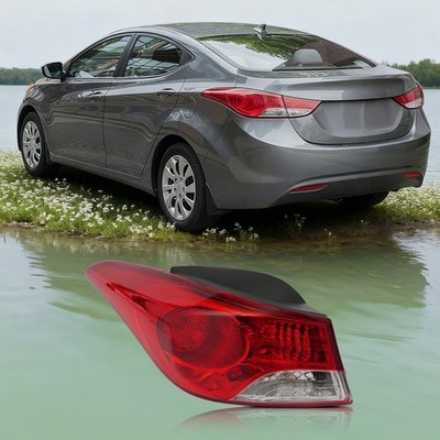 For 2011 2012 2013 Hyundai Elantra Halogen Tail Light Lamp Rear Outer Left Side