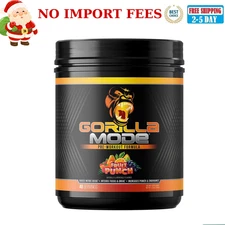 Gorilla Mind Gorilla Mode Fruit Punch Pre Workout 1.8 lb