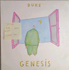 Genesis Duke Vinyl Record LP VG/VG+ CBR909 1980