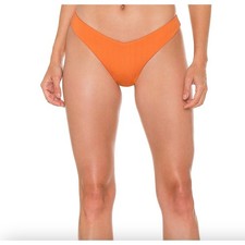 onia Chiara Bikini Bottom in Sunburst NWT Size Medium Orange BOTTOM ONLY