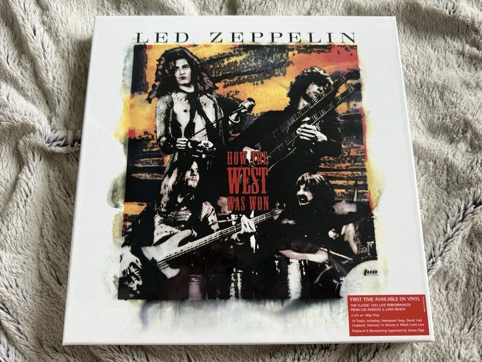 Led Zeppelin How The West Was Won Super Deluxe Edition LP Vinyl Box set New Seal - Image 2 of 3