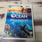 Endless Ocean Blue World (Nintendo Wii, 2010) Complete CIB W/ Manual (Tested)