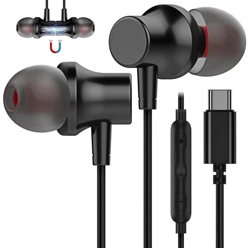 Original HiFi Bass Wired Earbuds USB-C with Mic
