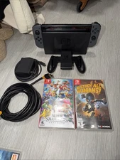 Nintendo Switch OLED Model HEG-001 Handheld Console - 64GB - Black/Neon Red/Neon