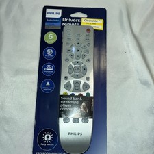 Philips 6 Device Universal Remote Control Elite Fully Backlit, All Brands  NEW 