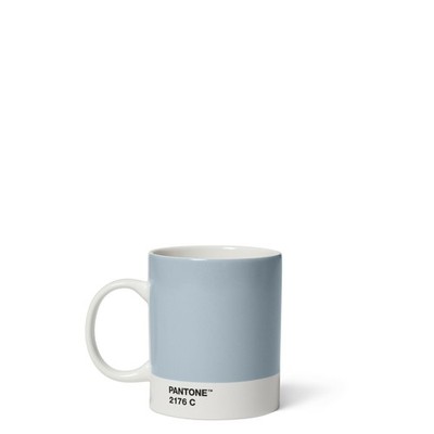 Pantone Dusty Sky 2176 Porcelain Coffee Mug, Dishwasher Safe, 375 ml