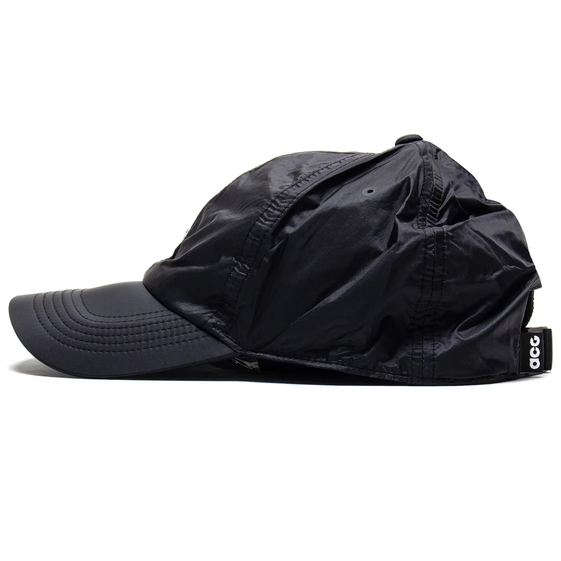 Nike Dri Fit Club Unstructured ACG Trail Cap Size M/L Black White