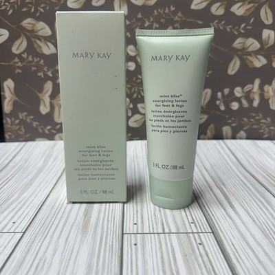 Mary Kay Mint Bliss Energizing Lotion For Feet and Legs 3 FL OZ New AC