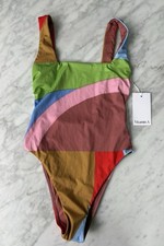 NWT Vitamin A Mika Colorblock Ribbed One Piec...