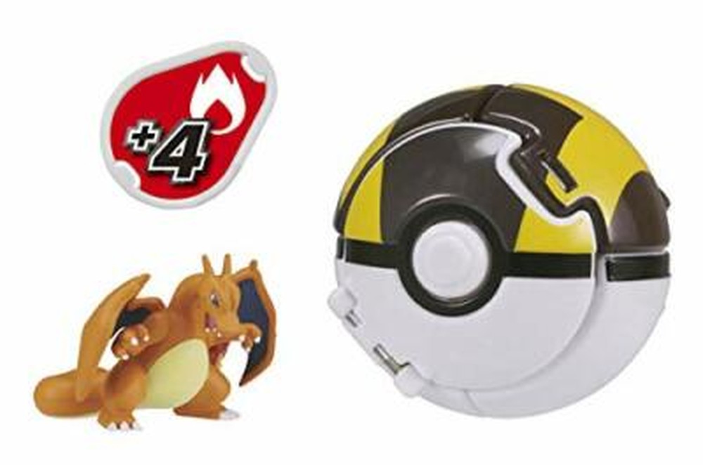 TAKARA TOMY Pokemon Moncolle POKEDEL-Z Charizard Hyper Ball NEW Japan