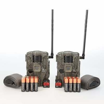 Stealth Cam Sonix Pro 36MP Dual-Network Cellular Trail Cam Combo 2-Pack