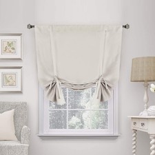 Blackout Room Darkening Curtain Balloon Curtains  Tie-up Curtains Bathroom